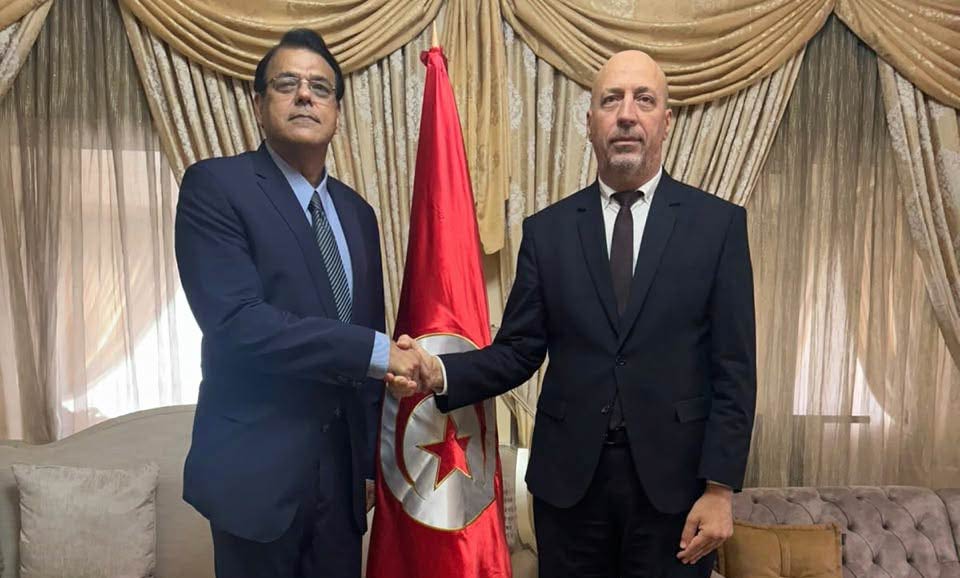 Courtesy call to His Excellency Mr. Antit Mohsen Ambassador of the Republic of Tunisia