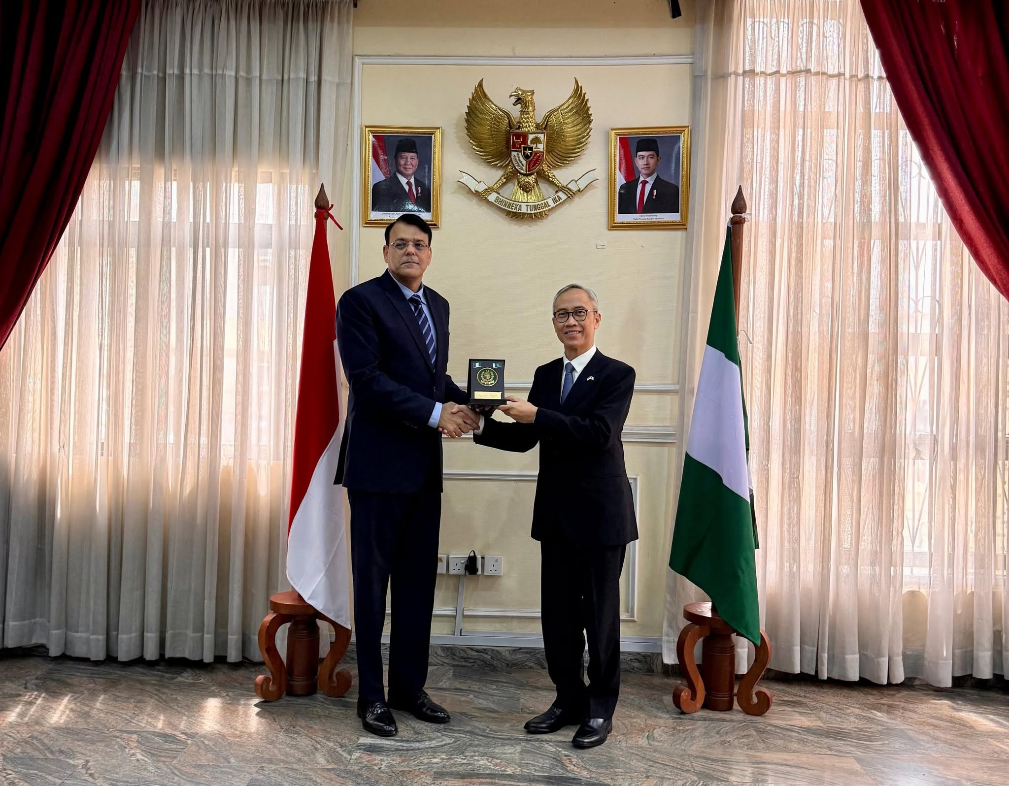 Courtesy call to His Excellency Mr. Bambang Suharto