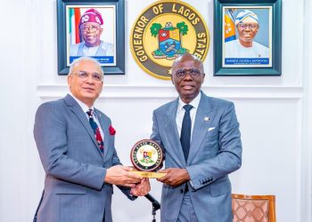 High Commissioner made a courtesy call to the Honourable Governor of Lagos State