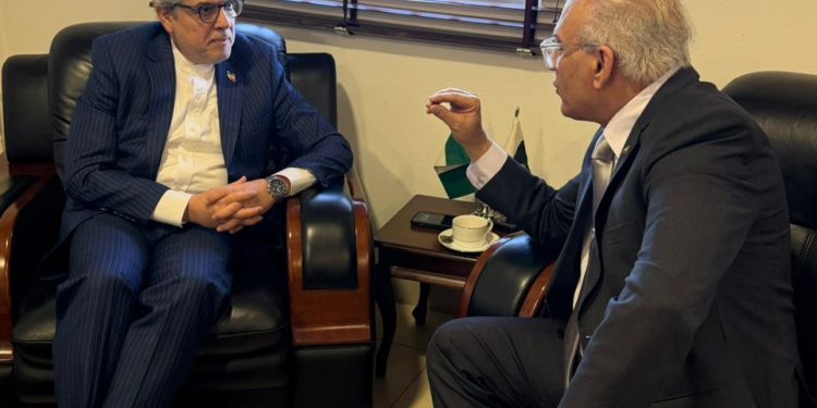 Meeting with Ambassador of the Islamic Republic of Iran to Nigeria