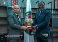 Presentation of credentials to His Excellency Mr.Omar Alieu TOURAY, Ph.D., President of ECOWAS
